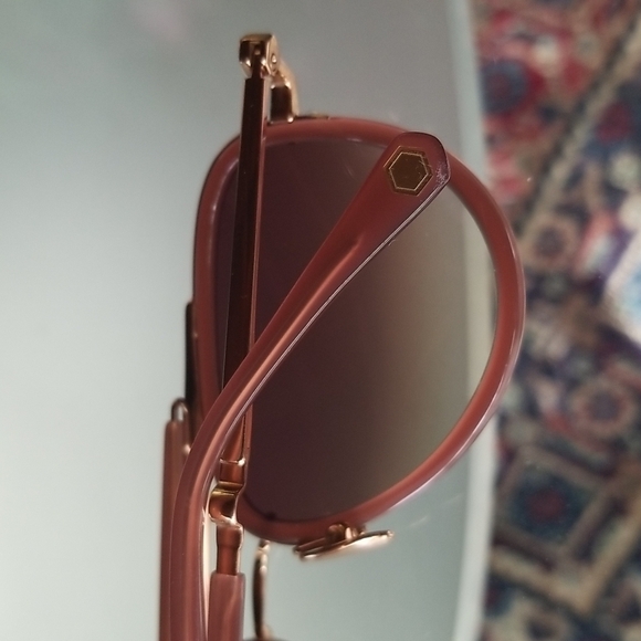 ?MR LEIGHT by GARRETT LEIGHT? Doheny SL Sunglasses ~ Aviator Rosewood NWT main image 6